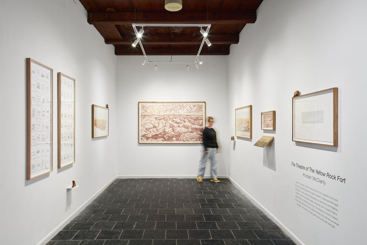 Documentation of my solo exhibition The Theatre of The Yellow Rock Fort