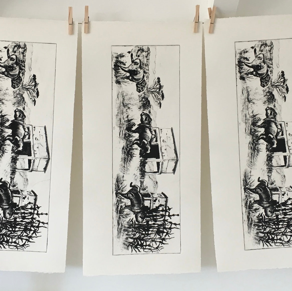 Drypoint Intaglio