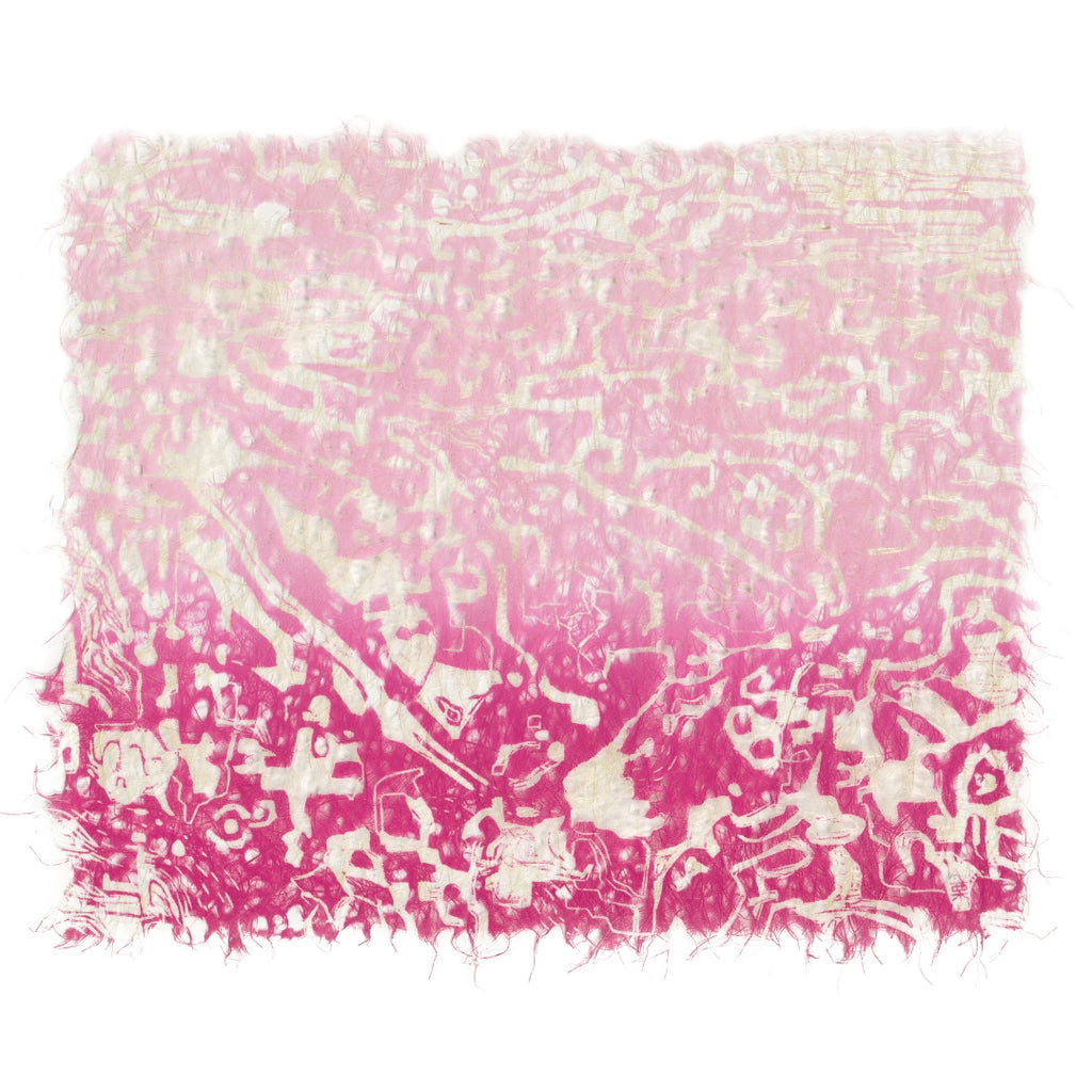 A forgotten language in magenta ombre