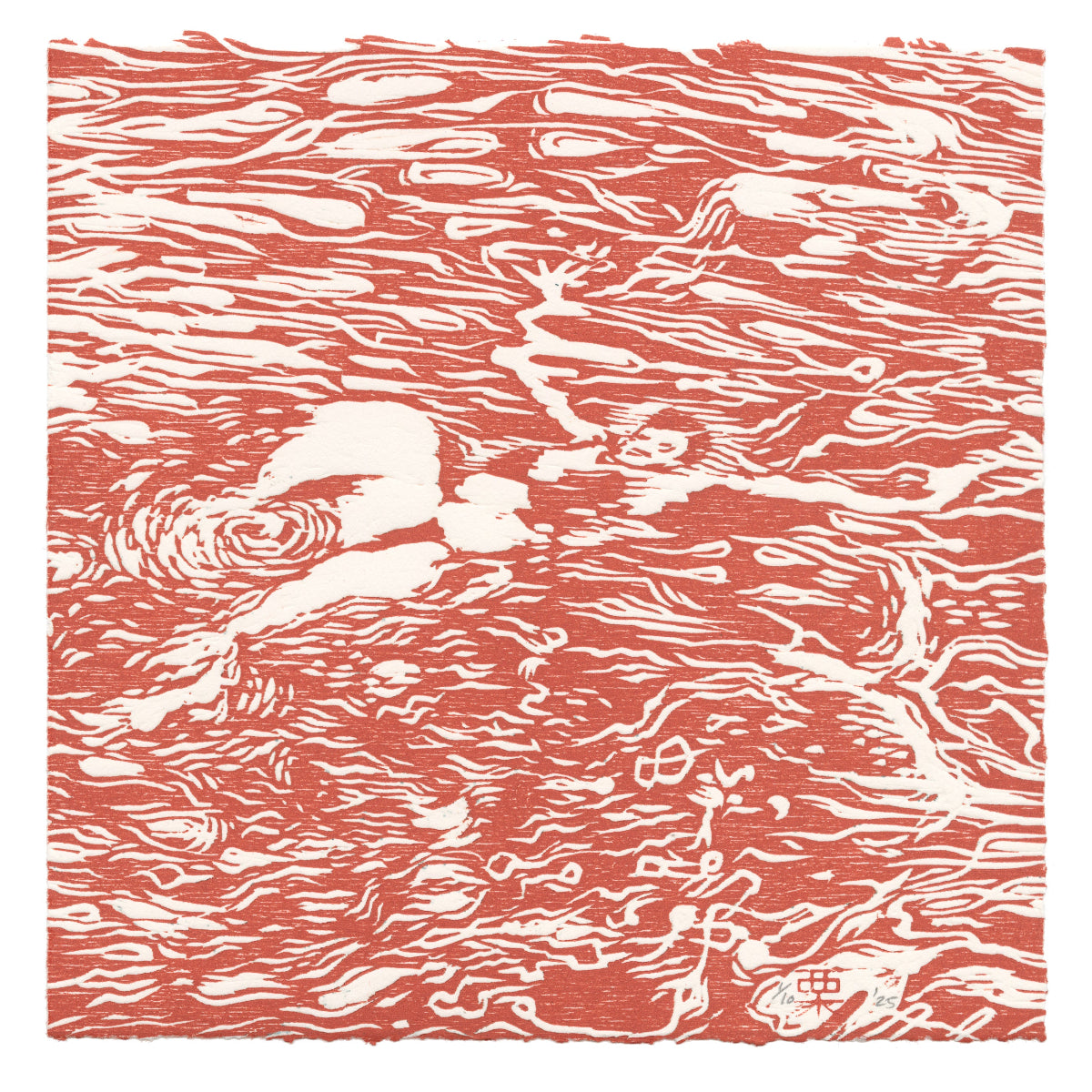 Disturbing the peace in red