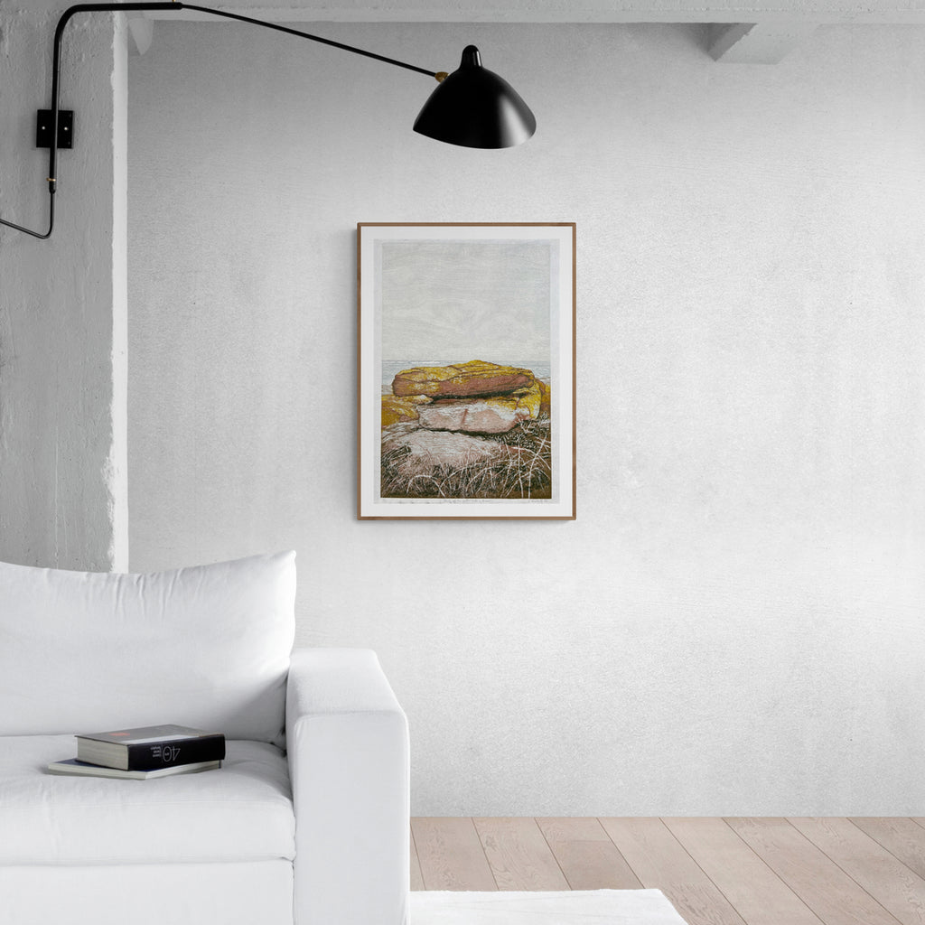 Study of the Yellow Rocks in Summer