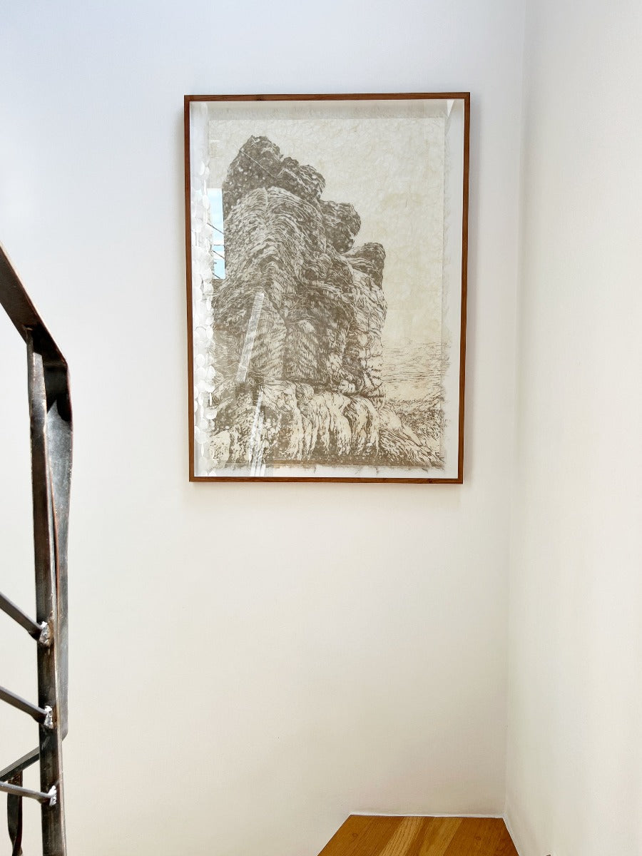 The Watchers State 9 in Mexican silver - framed