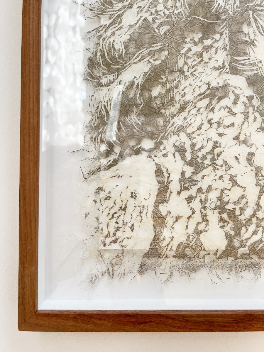The Watchers State 9 in Mexican silver - framed