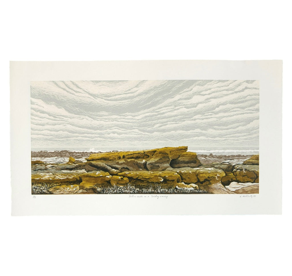 Yellow Rocks on a Tuesday Morning