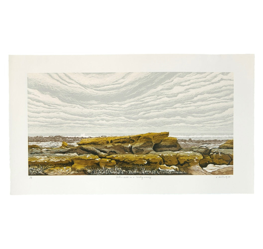 Yellow Rocks on a Tuesday Morning